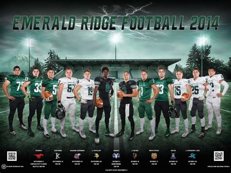 emerald ridge football schedule|emerald ridge high school football.